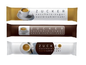 HELLMA Mini-Zuckersticks, in Runddose