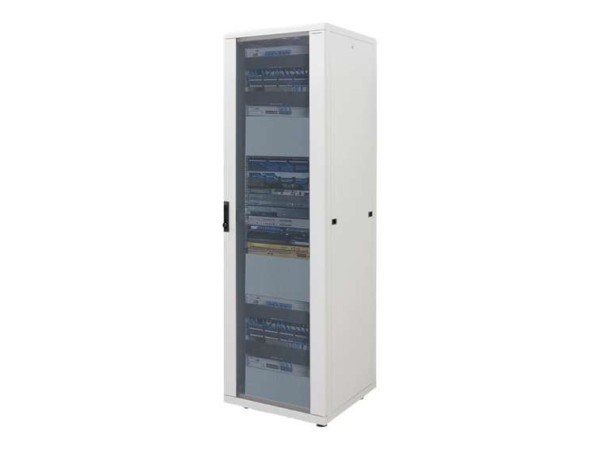 LOGILINK 16U 600x600mm 19" Netzwerk Standschrank Logilink, grau D16S66G