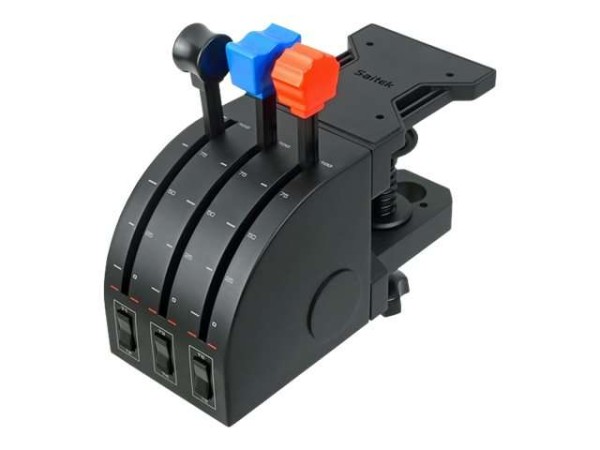 LOGITECH G Saitek PRO Flight Throttle Quadrant - USB - WW 945-000015