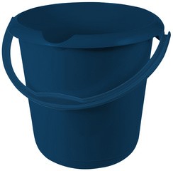 keeeper Putzeimer "mika eco", rund, 10 Liter, blau
