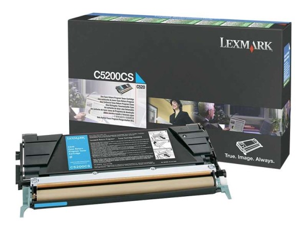 LEXMARK Cyan Tonerpatrone LCCP, LRP 00C5200CS