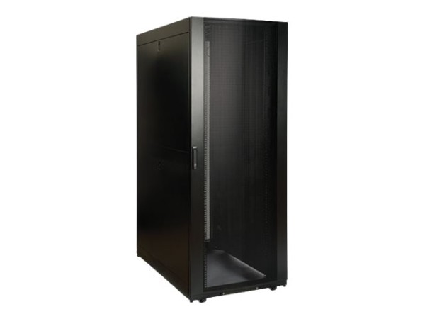 EATON TRIPPLITE 45U SmartRack Deep and Wide Rack Enclosure Cabinet with doo SR45UBDPWD