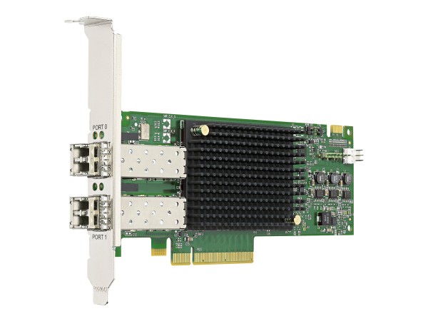 BROADCOM BROADCOM Emulex LPe31002 Gen 6 (16Gb), dual-port HBA (upgradeable to 32Gb)