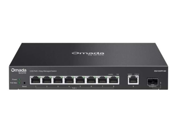 TP-LINK Omada ES210XPP-M2 5-Port 2.5GBASE-T Easy Man. Switch ES210XPP-M2