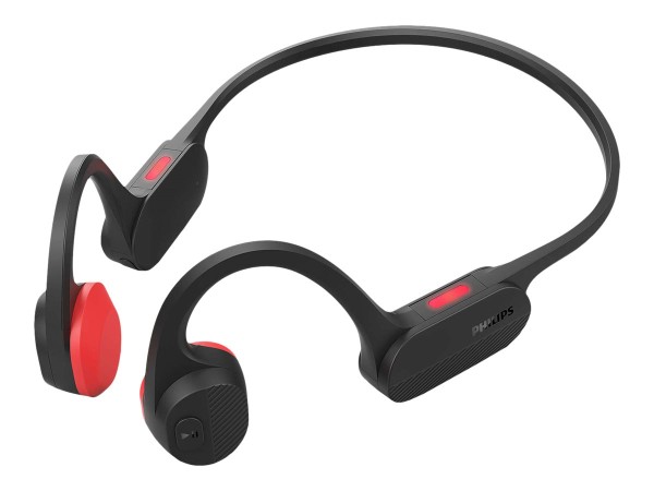 PHILIPS Wireless Bone Conduction Kopfhörer Schwarz TAA5608BK/00