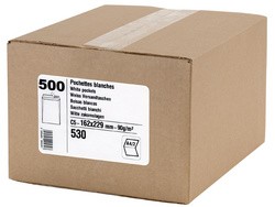 GPV Versandtaschen, 260 x 330 mm, weiß, 90 g/qm