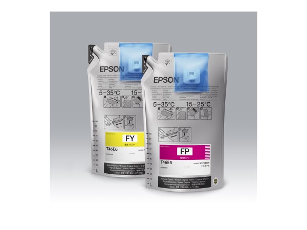 EPSON EPSON UltraChrome DS Flourescent Yellow T46D640 1Lx2