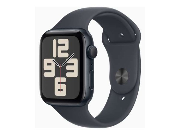 APPLE Watch SE GPS 44mm Midnight Aluminium Case with Midnight Sport Band - MXEK3QF/A