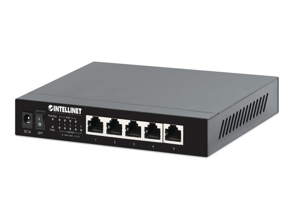 INTELLINET INTELLINET 5-Port 2.5G Ethernet PoE+ Switch 55 W 4xPSE Ports - Switch - 5-Port