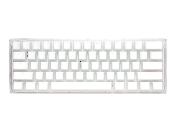 DUCKYCHANNEL DUCKYCHANNEL Ducky One 3 Aura White Mini Gaming DE-Layout, RGB, Hot Swap, Gateron Baby Kangaroo