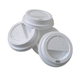 Eduscho Deckel für Hartpapier-Kaffeebecher "To Go", 0,2 l