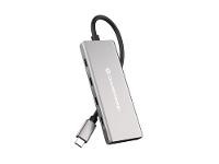 CONCEPTRONIC CONCEPTRONIC Dock USB-C->4xUSB-C,3xUSB-A,100WPD o.N.0.25m gr