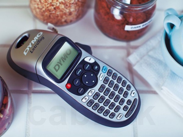 DYMO LetraTag LT-100H Beschriftungsgerät - Silber Edition inkl. Batterien 2174577