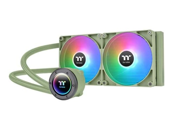 THERMALTAKE TH280 ARGB Sync V2 Matcha Green AiO-Wasserkühlung CL-W375-PL14MG-A