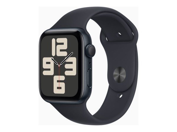APPLE Watch SE GPS 44mm Midnight Aluminium Case with Midnight Sport Band - MRE93QF/A
