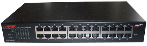 LONGSHINE LONGSHINE Switch Longshine 24x GE GS8424 Web Smart SNMP (Fanless)