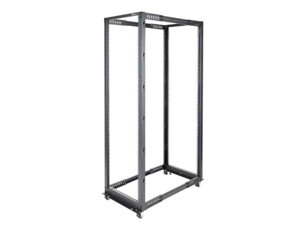 STARTECH.COM 42HE 4 Pfosten Open Frame Rack tiefenverstellbar - Zerlegt mit 4POSTRACK42