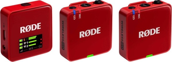 RODE RODE Wireless GO Gen 3 Rot - Mikrofon