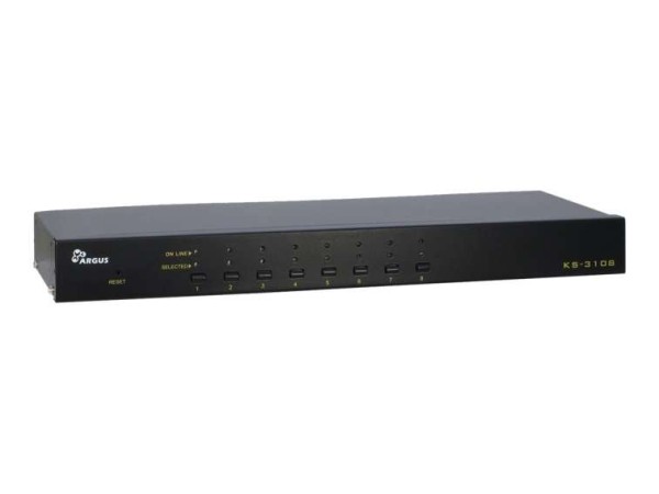 INTERTECH KVM Switch Inter-Tech KVM KS-3108 Rackmount 88887164