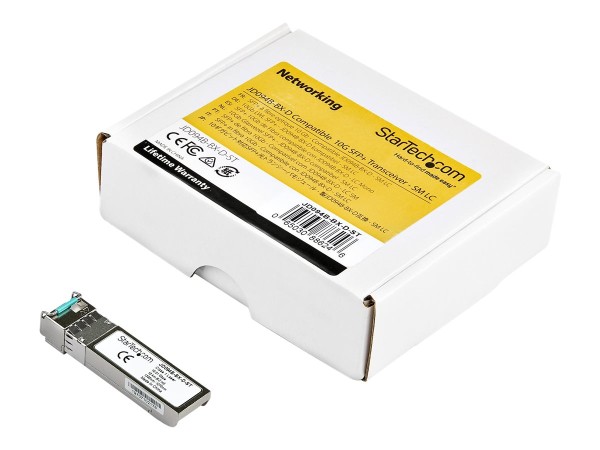 STARTECH.COM HP JD094B-BX-D kompatibles SFP+ Modul - 10GBase-BX - SFP+ Sing JD094B-BX-D-ST