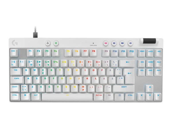 LOGITECH LOGITECH G PRO X RAPID - Tastatur - TKL - Hintergrundbeleuchtung - USB - QWERTY - Nordisch