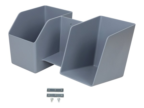 ERGOTRON ACCESSORY, ATTACHED BIN, LEARNFIT, DARK