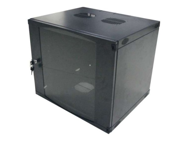 LOGILINK Wandgehäuse LogiLink Single Section Box 12U, dark grey W12F64B