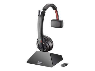 POLY Savi 8210 UC S8210-M C USB-A D200 USB-A OTH Monaural MSFT CERT DECT UK 209212-02