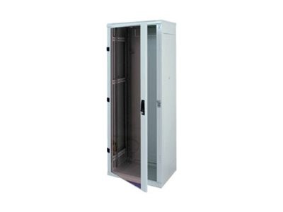 TRITON TRITON - 19"" Standschrank 27HE 600x600 Glastür