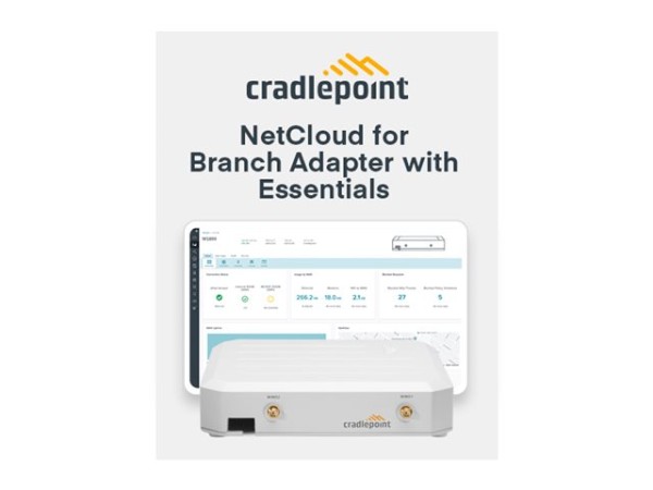 CRADLEPOINT CRADLEPOINT W1850 5GB Modem w/5Y NC Branch Ess