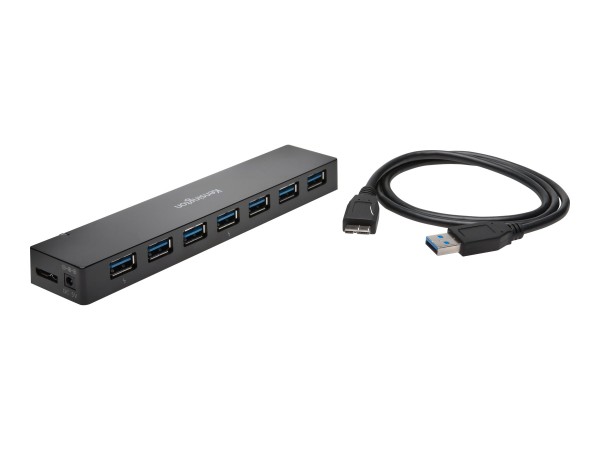 KENSINGTON USB 3.0 7-Port Hub + Charging K39123EU