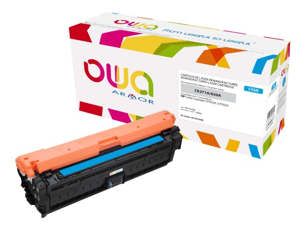 OWA Cyan wiederaufbereitet Tonerpatrone K15575OW