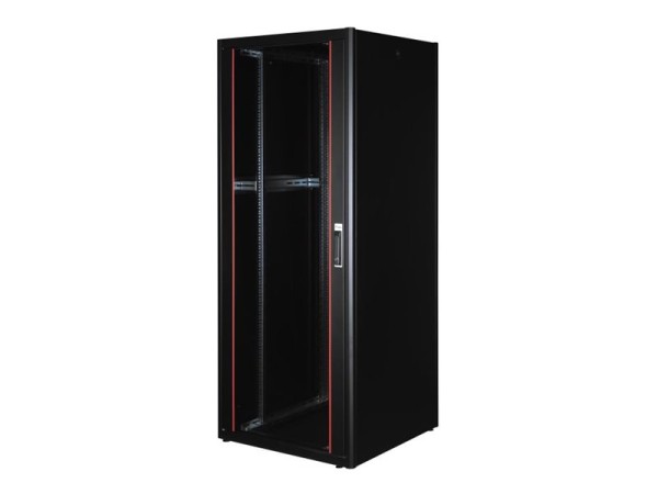 EQUIP EQUIP Serverschrank 19"  42U 800x800mm Glastür   schwarz