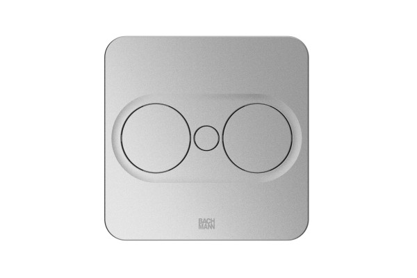 BACHMANN BACHMANN 946.013, Type F + USB A + USB C, Desktop eingebettet, 4 cm, Tisch/Bank, Silber,