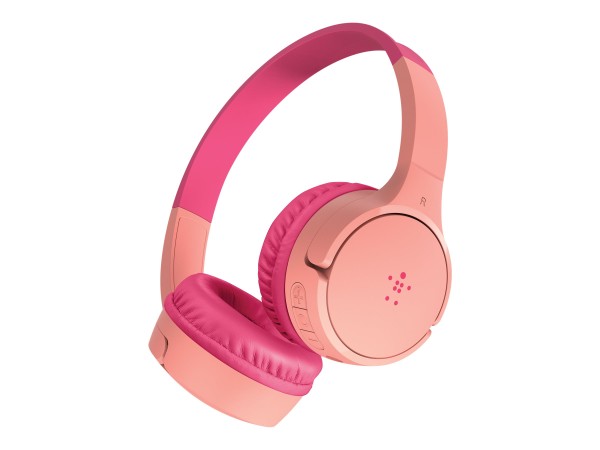 BELKIN BELKIN Soundform Mini-On-Ear für Kinder BT USB-C pink