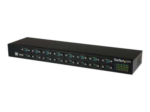 STARTECH.COM 16 Port USB zu Seriell Adpater Hub - USB zu RS232 Port Adapter ICUSB23216FD