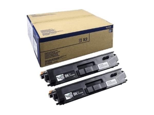BROTHER BROTHER TN900BK 2er Pack Schwarz Tonerpatrone