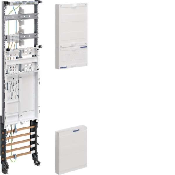 HAGER Komplettfeld eHZ 1ZP/RES ZH3ET27 H1050mm 1feld ZH3ET27