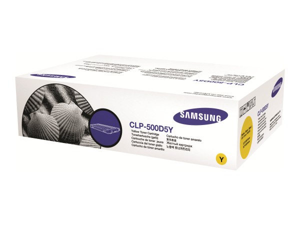 SAMSUNG CLP 500D5Y Gelb Tonerpatrone CLP-500D5Y/ELS