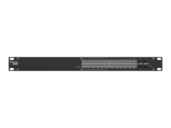 TELTONIKA NETWORKS SWM280 Profinet L2+ Managed Switch 24x total ETH 12x POE SWM280000201