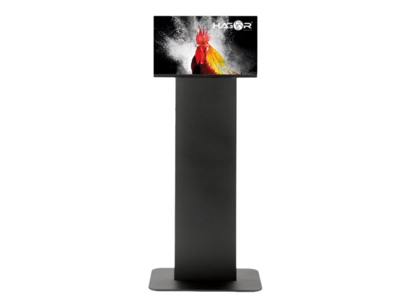HAGOR vis-it Tilt 22-43Zoll Black Indoorstele Bodenmontage stufenlos neigba 2338