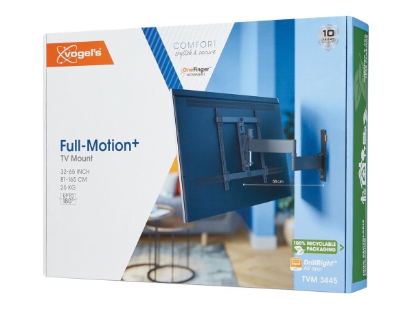 VOGELS VOGELS TVM 3445 TV-Wandhalterung 81,3cm (32") - 165,1 cm (65") Schwenkbar, Neigbar