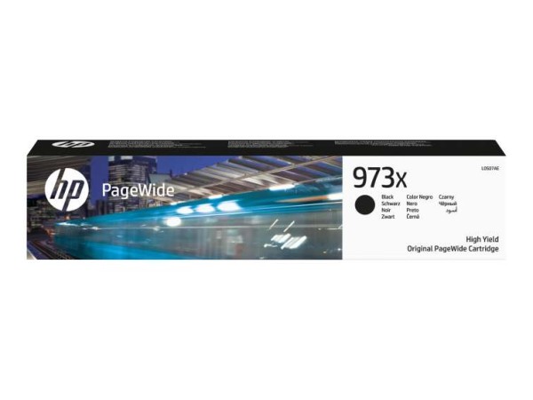 HP 973X Schwarz PageWide Tintenpatrone L0S07AE