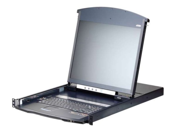 ATEN KL1108VN - KVM-Konsole mit KVM-Switch - 8 Anschlüsse - USB - 48,3 cm ( KL1108VN CH