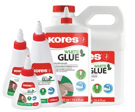 Kores Bastelkleber "whiteGLUE", lösungsmittelfrei, 60 ml