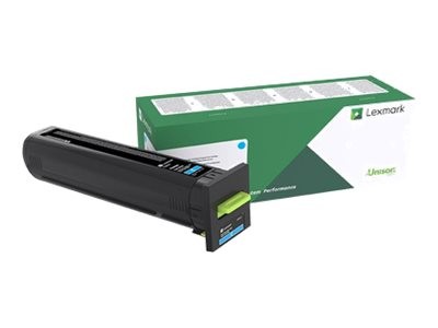 LEXMARK LEXMARK Besonders hohe Ergiebigkeit Cyan Tonerpatrone LCCP, LRP