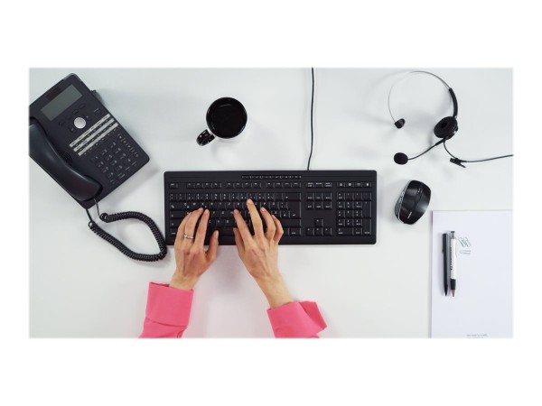CHERRY CHERRY STREAM KEYBOARD black (GB)