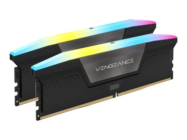 CORSAIR Vengeance RGB schwarz 32GB Kit (2x 16GB) CMH32GX5M2B6000Z28