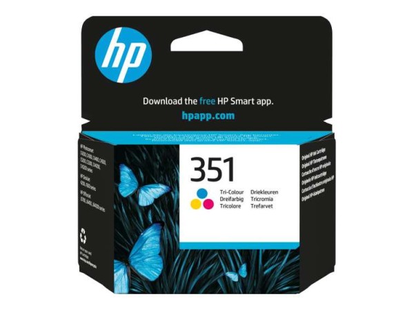 HP 351 Farbe (Cyan, Magenta, Gelb) Tintenpatrone CB337EE