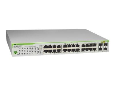 ALLIED TELESIS ALLIED TELESYN 24port 10/100/1000TX Switch mit 2 GBIC bays